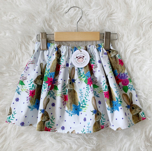 Floral Bunny skirt